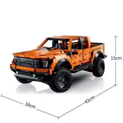 Ford Raptors F150 Pickup Truck, Sports Car, Building Blocks