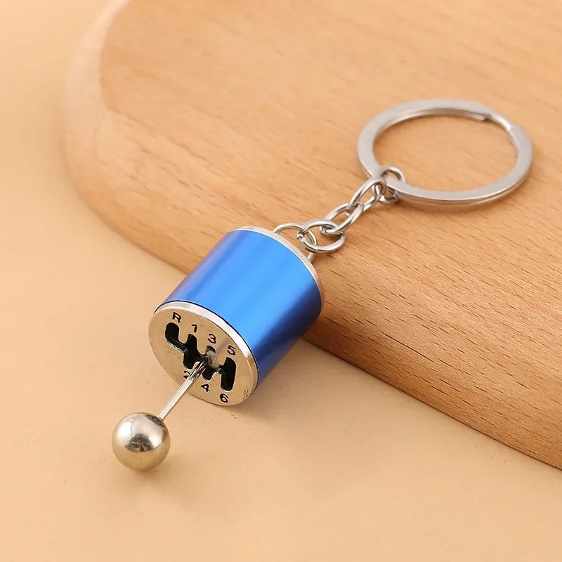 Keychain, Speed Gearbox, Turbo Hub Brake Disc Pendant Shock Absorber Keys Holder Chain Ring