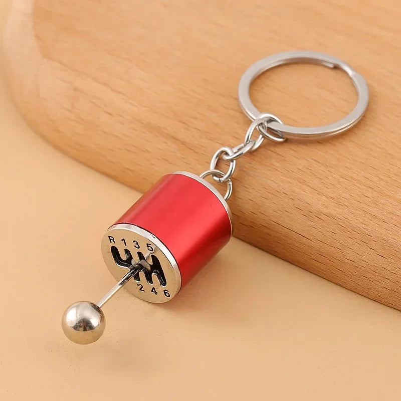 Keychain, Speed Gearbox, Turbo Hub Brake Disc Pendant Shock Absorber Keys Holder Chain Ring