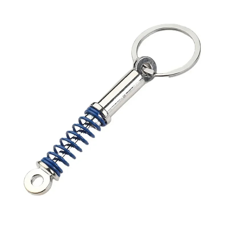 Keychain, Speed Gearbox, Turbo Hub Brake Disc Pendant Shock Absorber Keys Holder Chain Ring