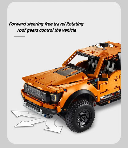 Ford Raptors F150 Pickup Truck, Sports Car, Building Blocks